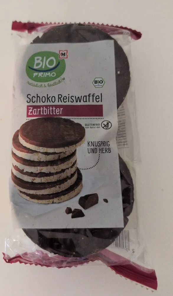 Schoko Reiswaffel zartbitter