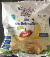 Bio Mini Reiswaffeln mit Banane-Apfel Geschmack