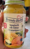Spaghetti mit milder Zitronensauce