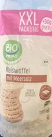 Reiswaffel mit meersalz