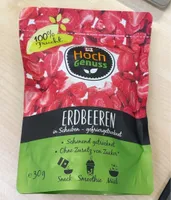 Erdbeeren gefriergetrocknet