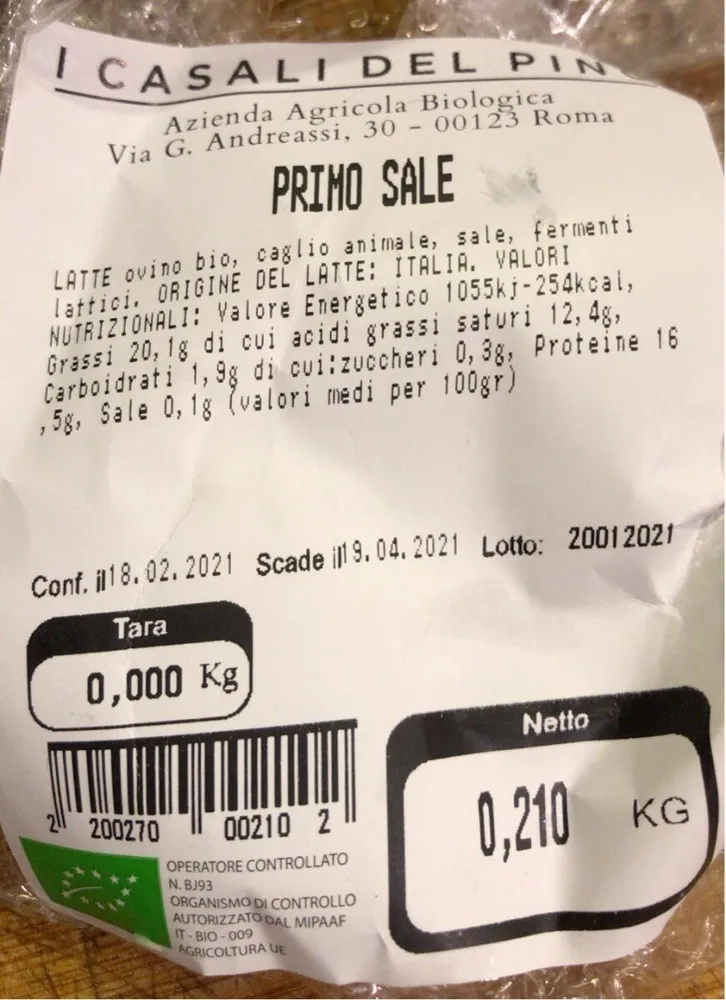 Primo sale
