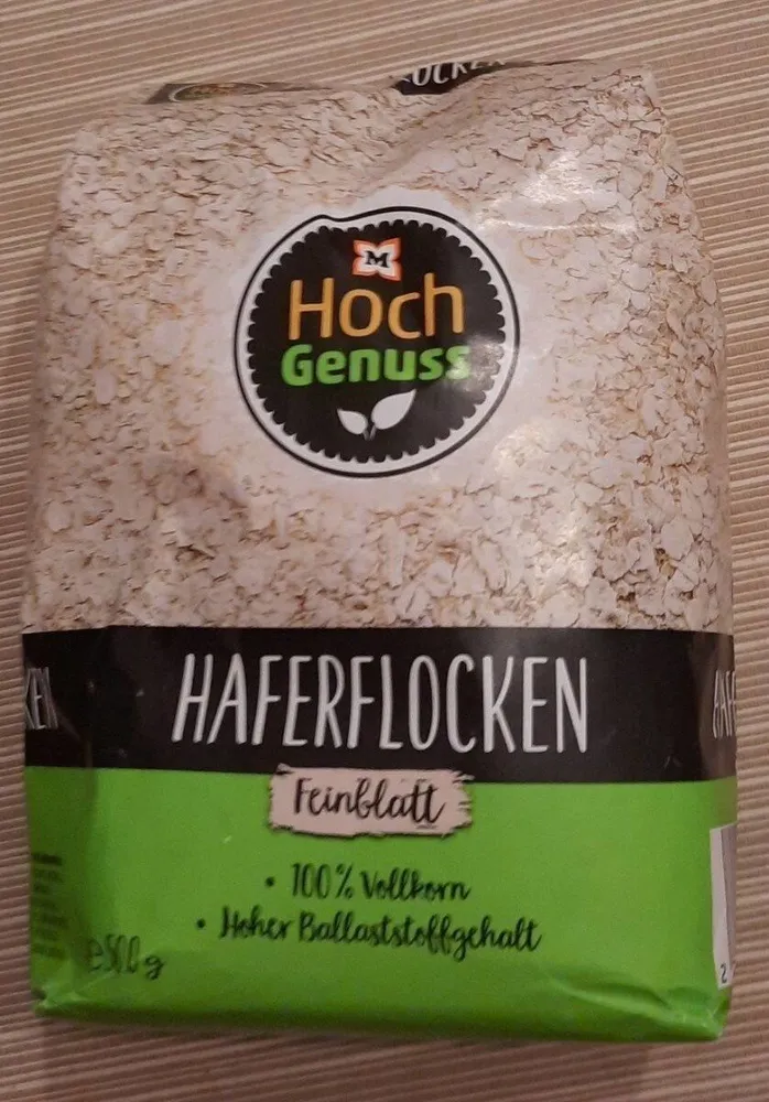 Haferflocken Feinblatt Vollkorn