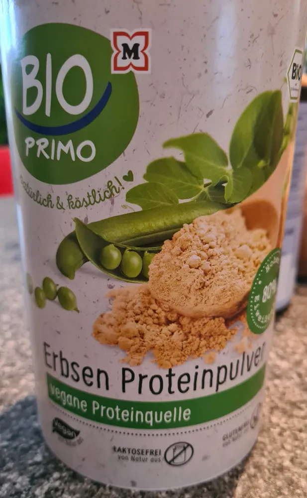 Erbsen Proteinpulver