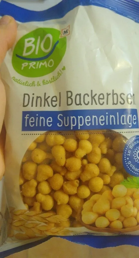 Dinkel Backerbsen