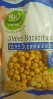 Dinkel Backerbsen