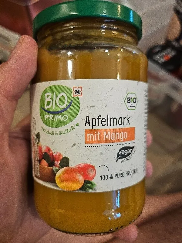 Apfelmark mit Mango