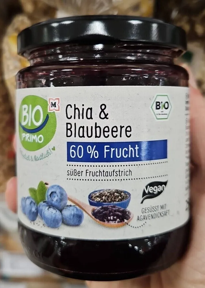 Chia & Blaubeere Fruchtaufstrich