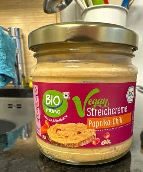 Streichcreme Paprika-Chili