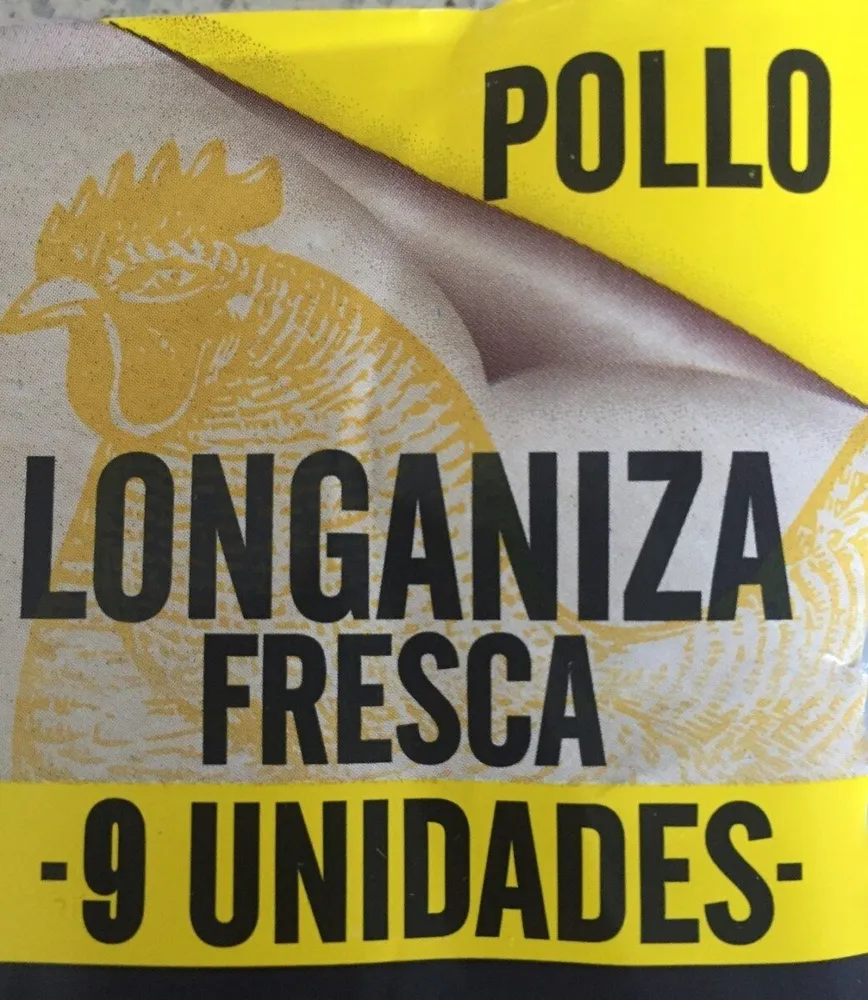 Longaniza fresca pollo