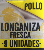 Longaniza fresca pollo