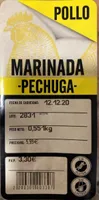 Pechuga de pollo marinada