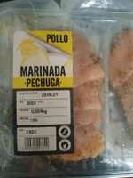 Medallón de pollo marinado
