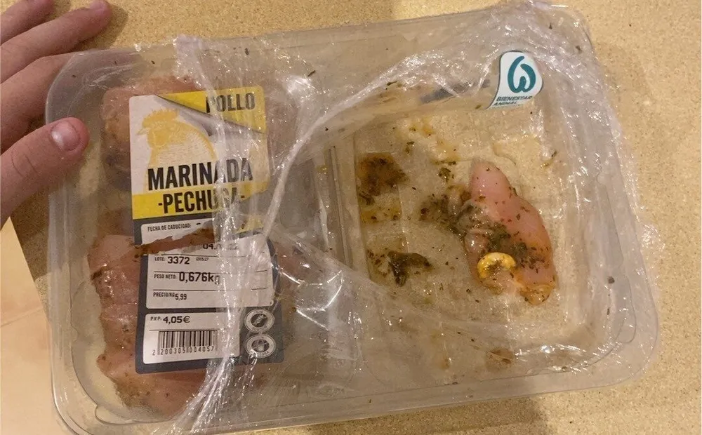 Pechuga marinada
