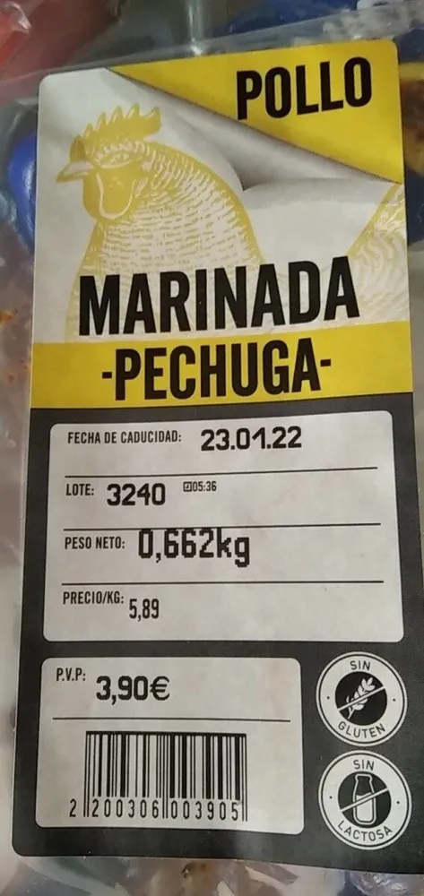 Pechuga Marinada