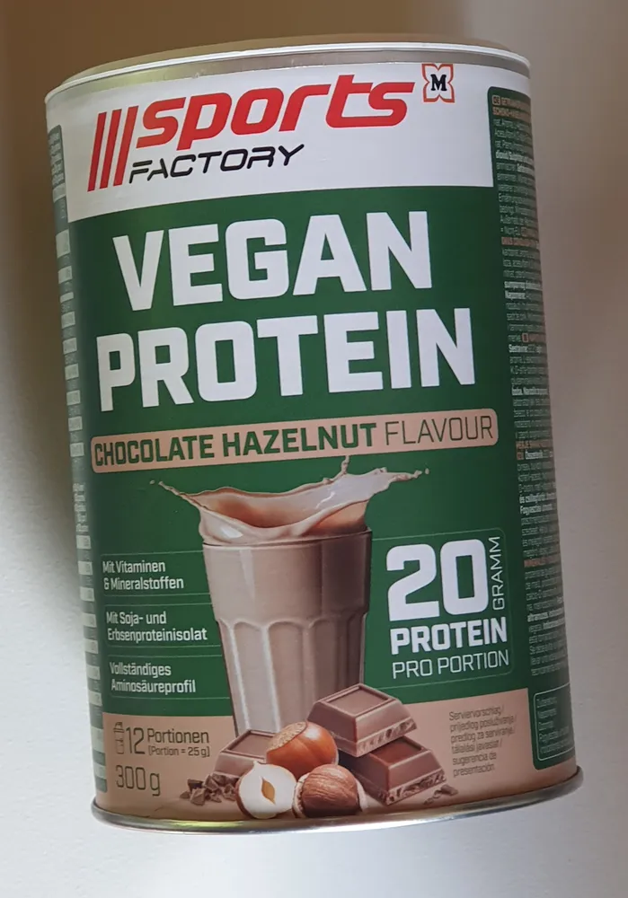 Vegan Protein Chocolate Hazelnut Flavour