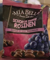 Schokolierte Rosinen