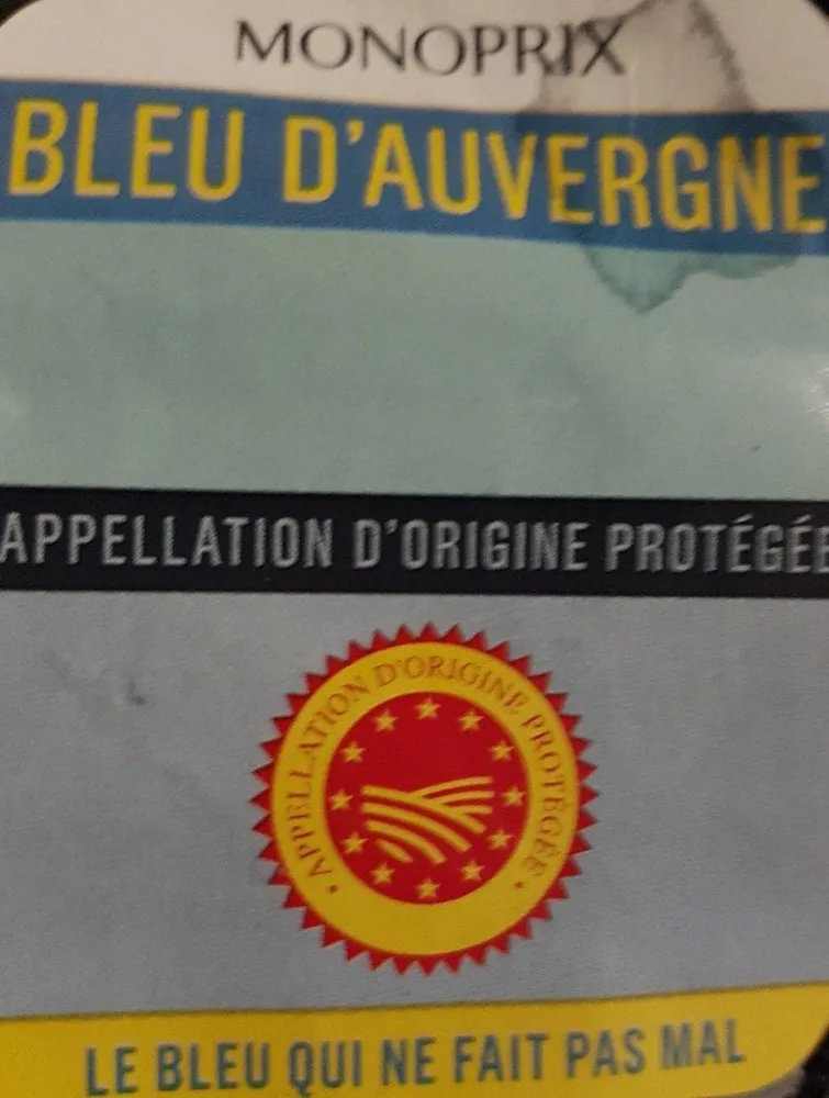 bleu d Auvergne AOP