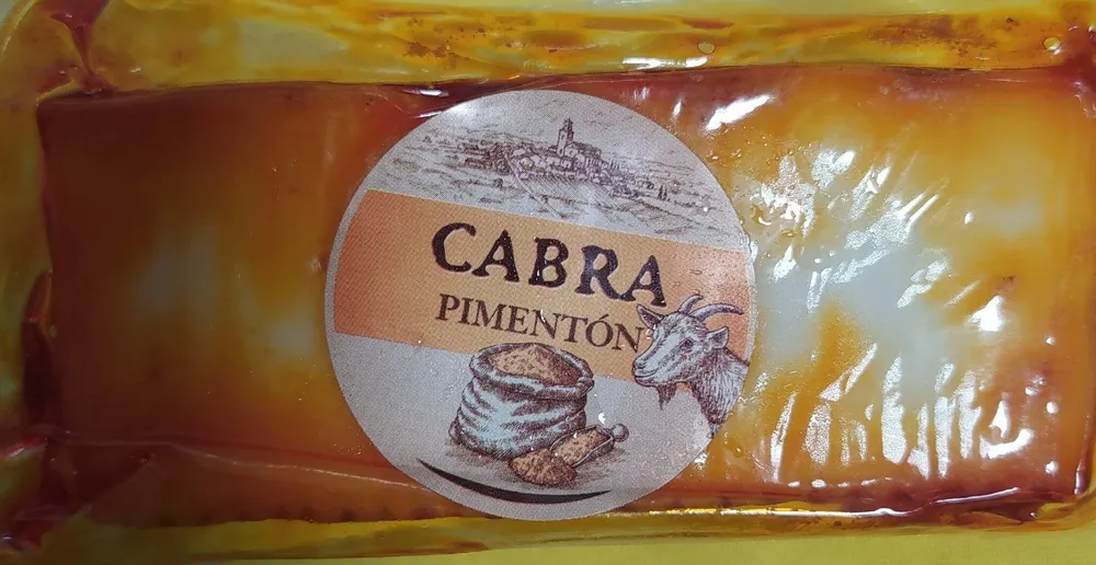 Queso cabra semicurado con pimentón