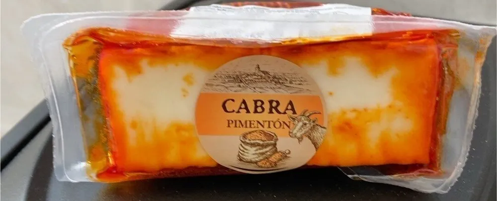 Queso de cabra con pimentón