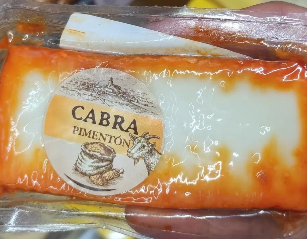 Queso cabra pimenton