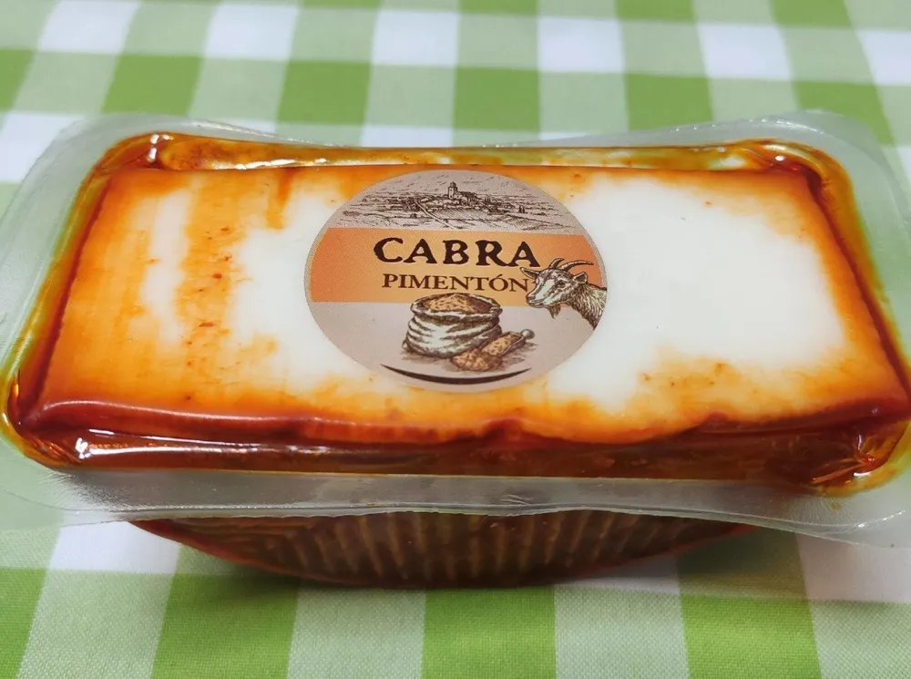 Queso cabra pimentón