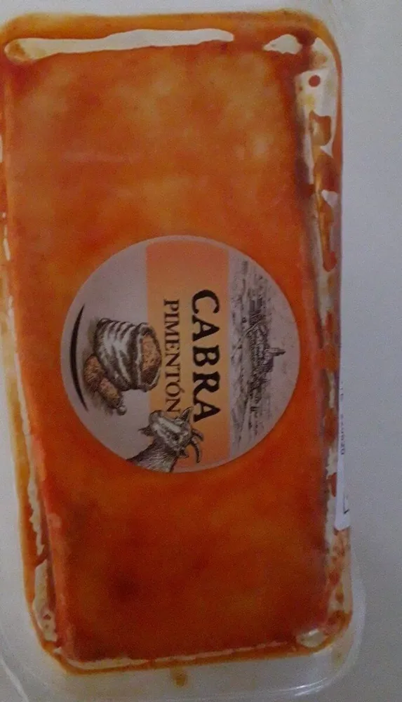 Queso cabra pimenton
