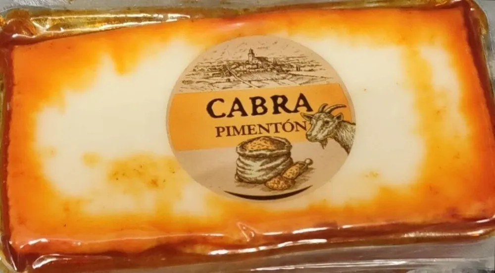 Queso cabra pimentón