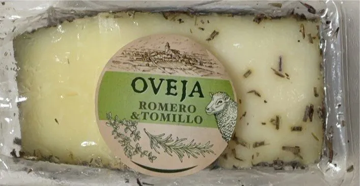 Queso Oveja con Romero y Tomillo