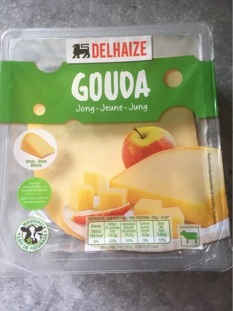 Gouda jeune Delhaize