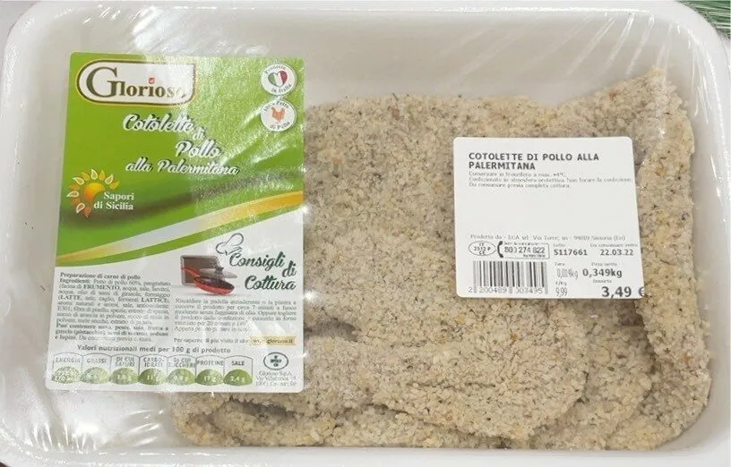 Cotolette di pollo alla palermitana