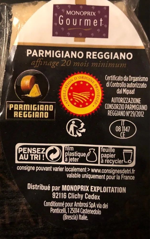 Parmigiano reggiano