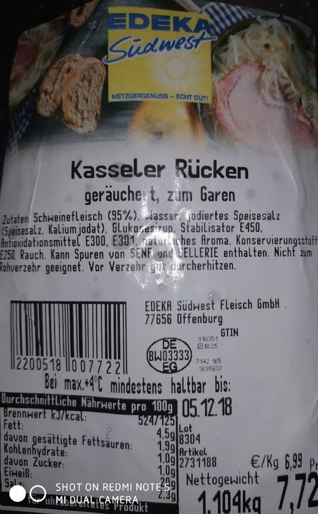 Kasseler Rücken