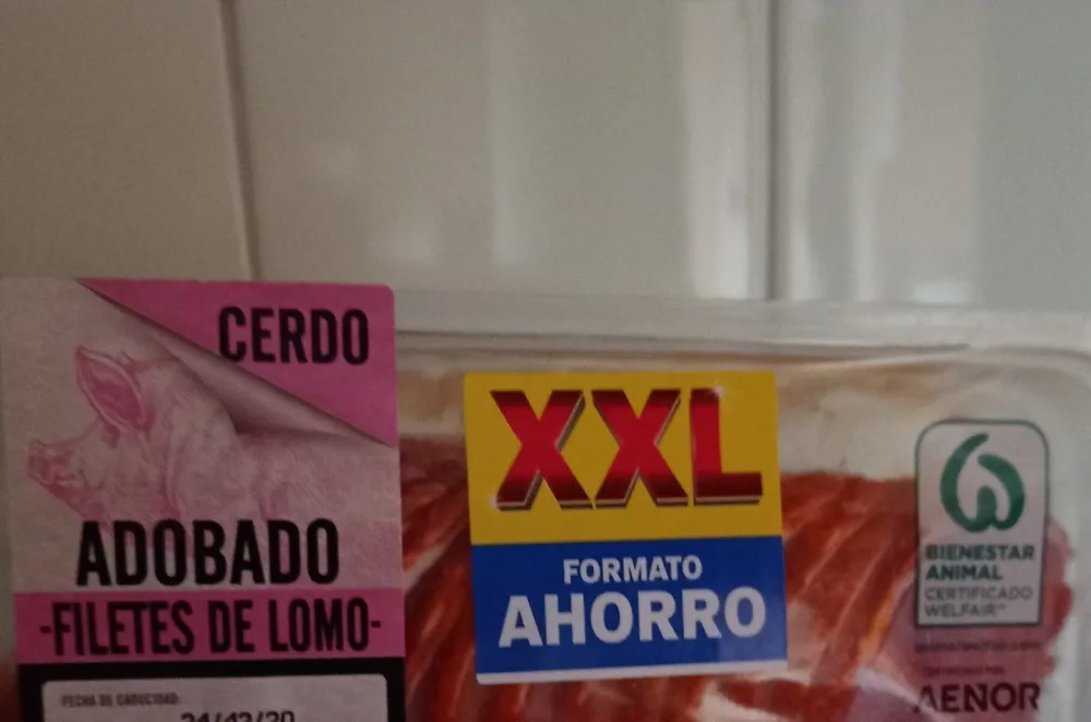 Filetes de lomo adobado