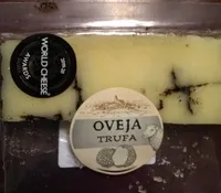 Queso de oveja curado graso con trufa
