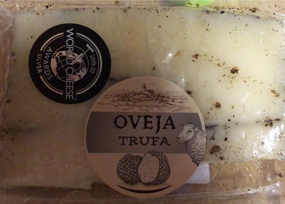 Queso de oveja y trufa