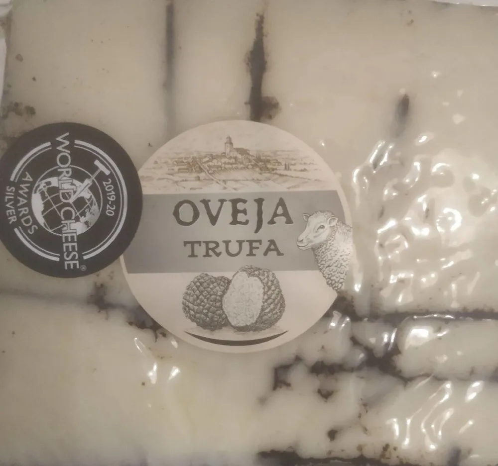 Queso oveja trufado