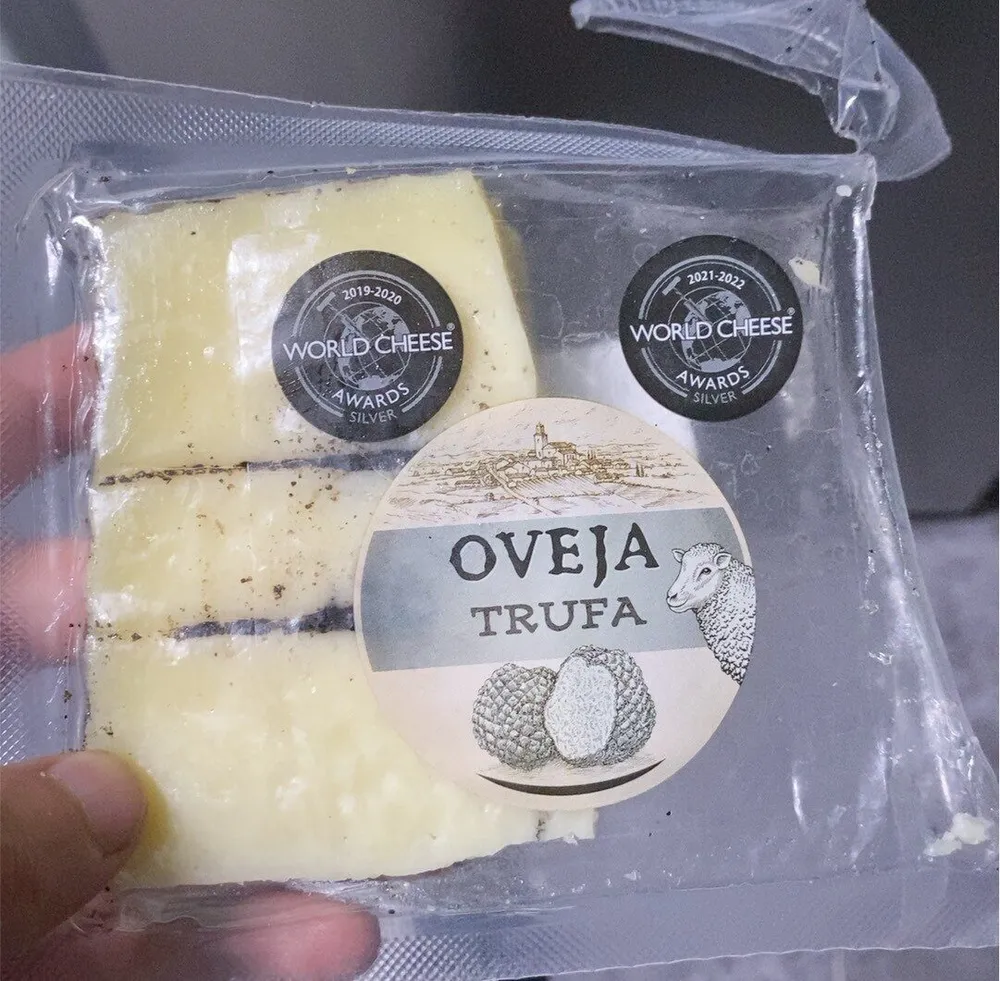 Queso oveja trufa