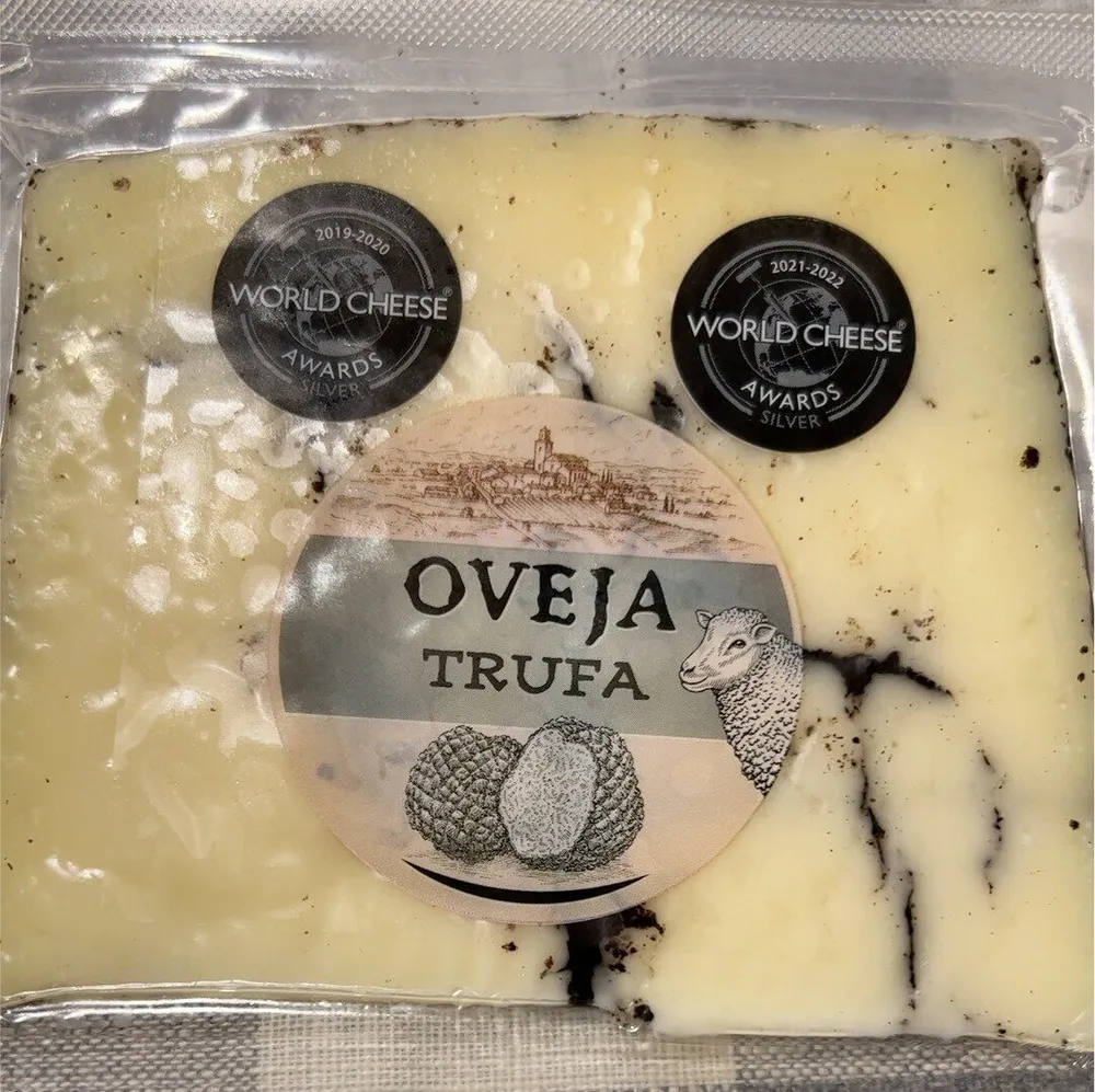 Queso de oveja con trufa