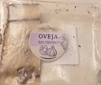 Queso curado de oveja con ajo negro