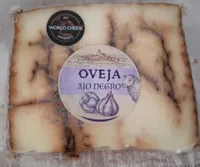 Queso curado ajo negro