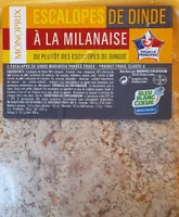 Escalope de dinde a la Milanese