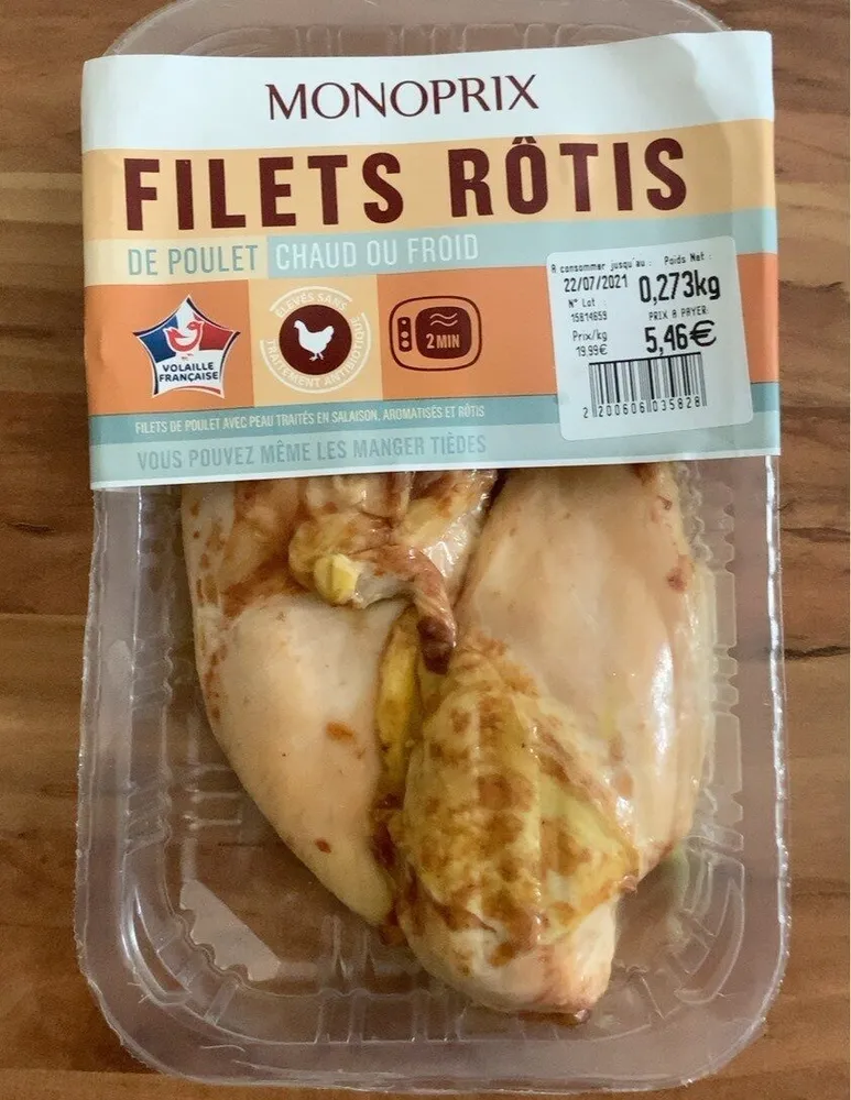 Filets rôtis