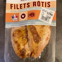 Filets rôtis de poulet