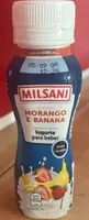 Iogurte para beber Morango e Banana