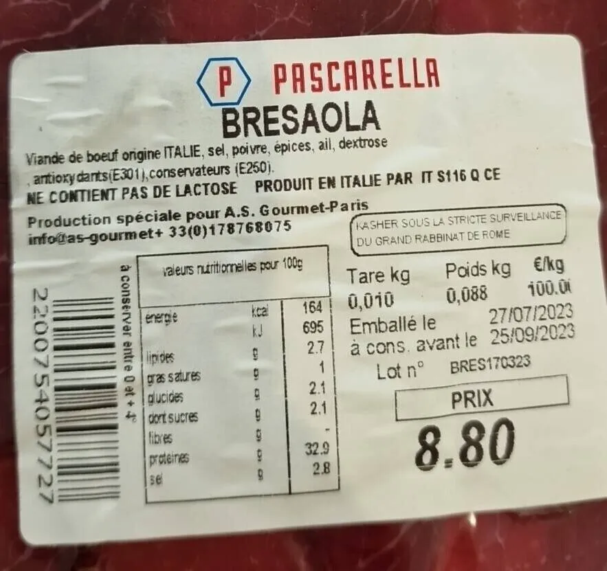 Bresaola