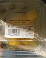 Ananas en cube