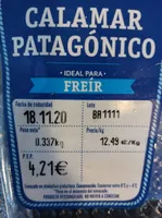 Calamar patagónico