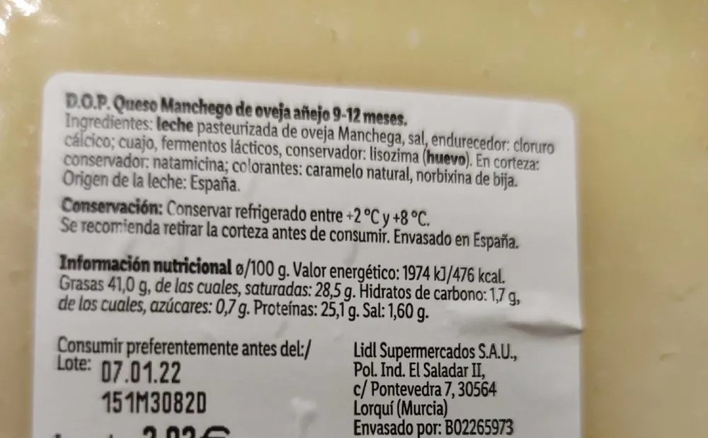 Manchego añejo
