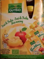 Puré de Frutas Manzana y Plátano